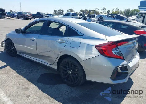 2020 Honda Civic Si Sedan z USA, uszkodzony, nr VIN 2HGFC1E53LH708675
